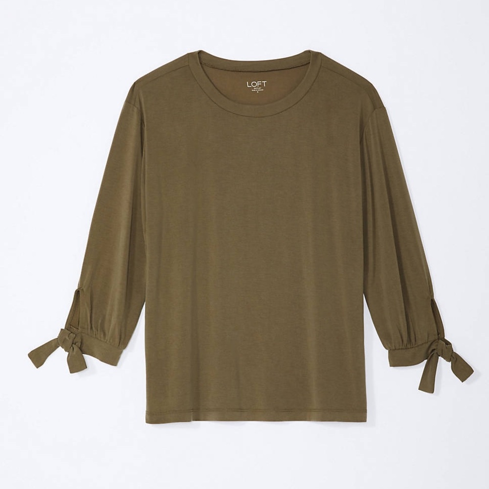 Tie sleeve top